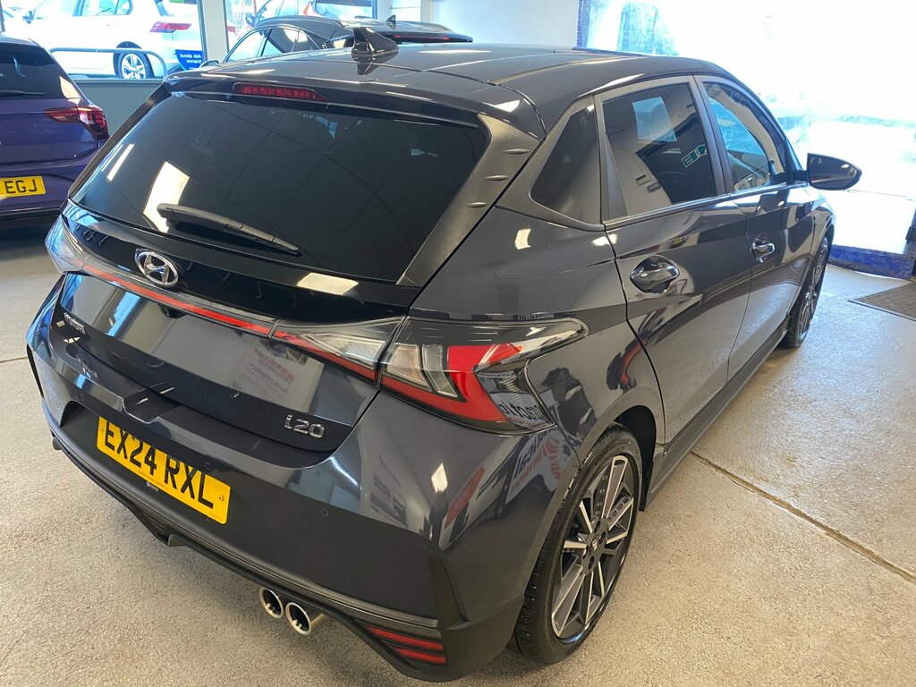 Hyundai I20 1.0 T-gdi Mhev N Line Hatchback Hybrid Grey #3
