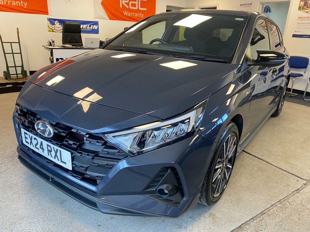 Hyundai I20 1.0 T-gdi Mhev N Line Hatchback Hybrid Grey #2