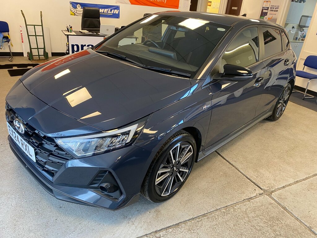 Hyundai I20 1.0 T-gdi Mhev N Line Hatchback Hybrid Grey #6