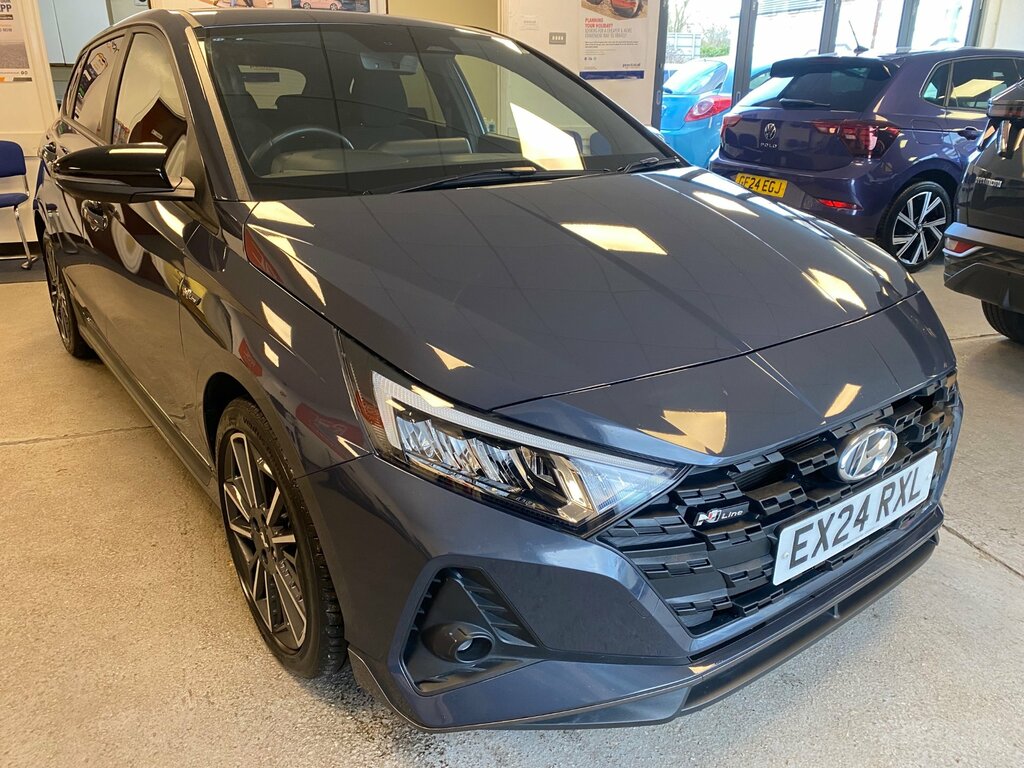 Hyundai I20 1.0 T-gdi Mhev N Line Hatchback Hybrid Grey