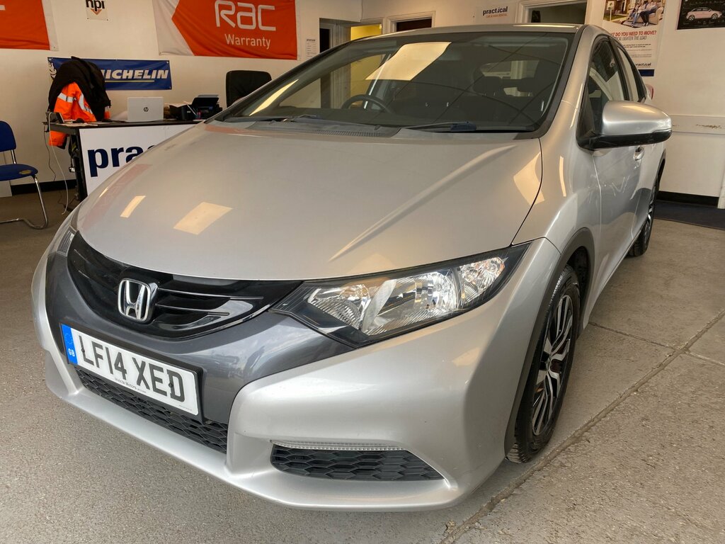 Honda Civic 1.6 I-dtec Se-t Hatchback Euro 5 Silver #2
