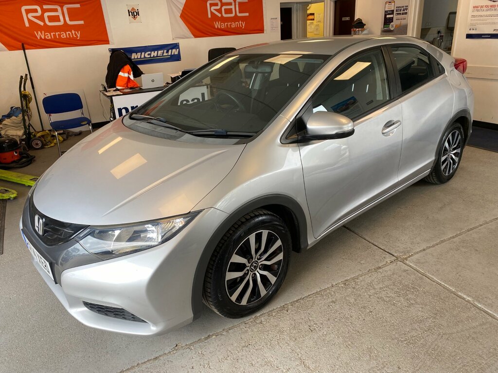 Honda Civic 1.6 I-dtec Se-t Hatchback Euro 5 Silver #4
