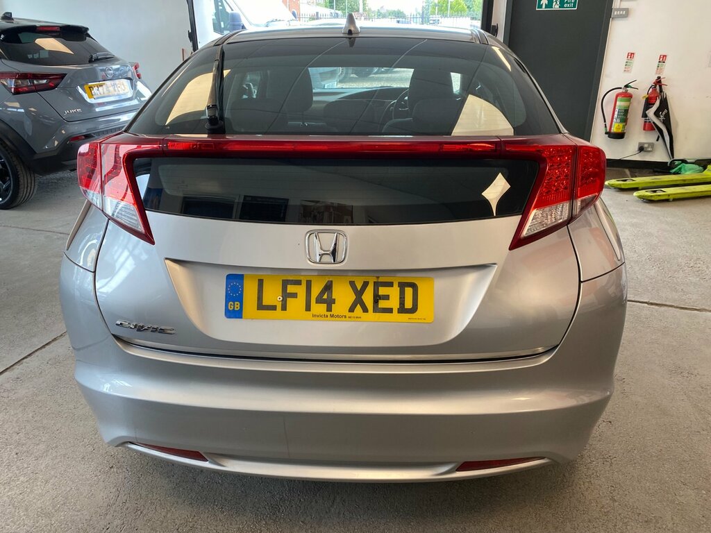 Honda Civic 1.6 I-dtec Se-t Hatchback Euro 5 Silver #5