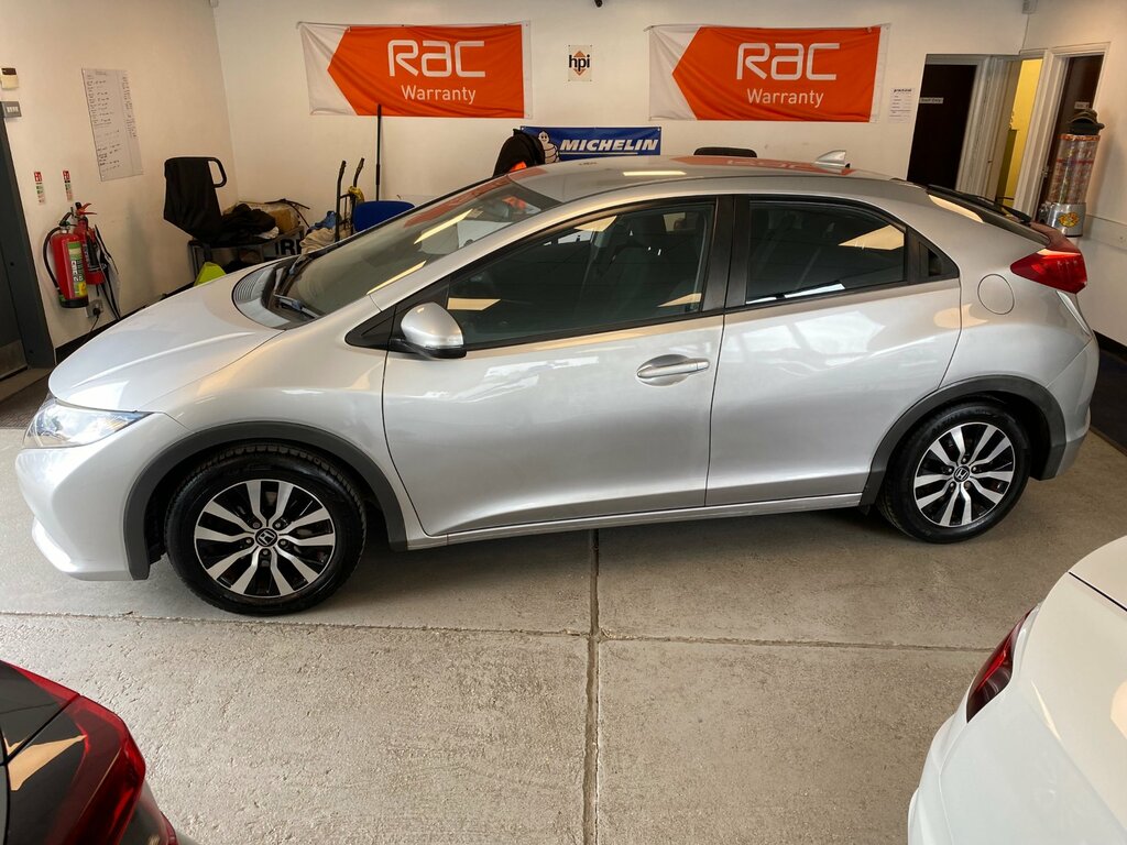 Honda Civic 1.6 I-dtec Se Plus Tourer Euro 5 Black #8