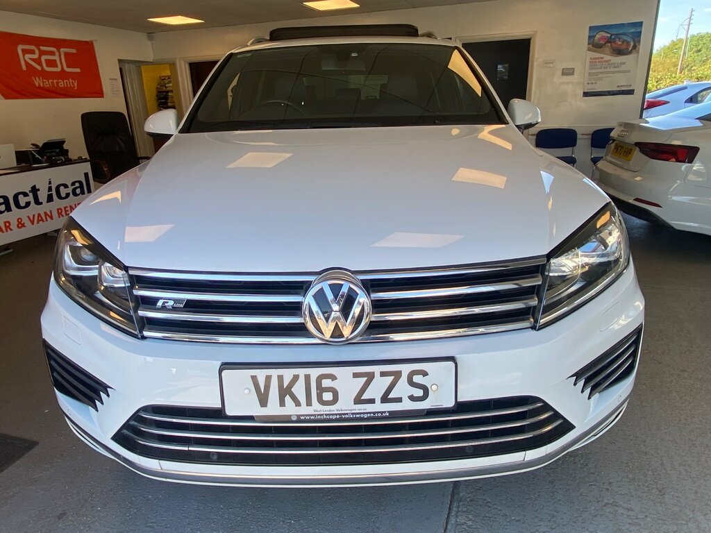Volkswagen Touareg V6 R-line Tdi Blue #7