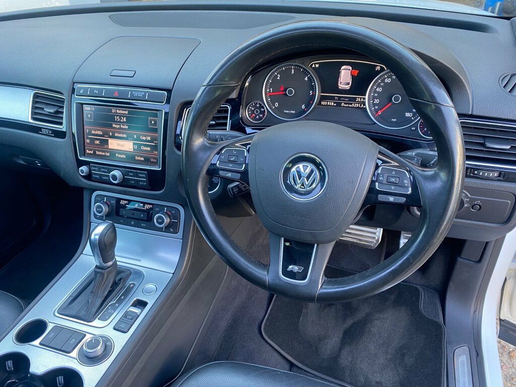 Volkswagen Touareg V6 R-line Tdi Blue #14