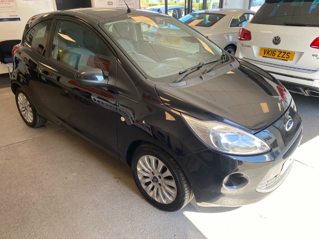 Ford KA 1.2 Zetec Hatchback Euro 5 Ss Black #5