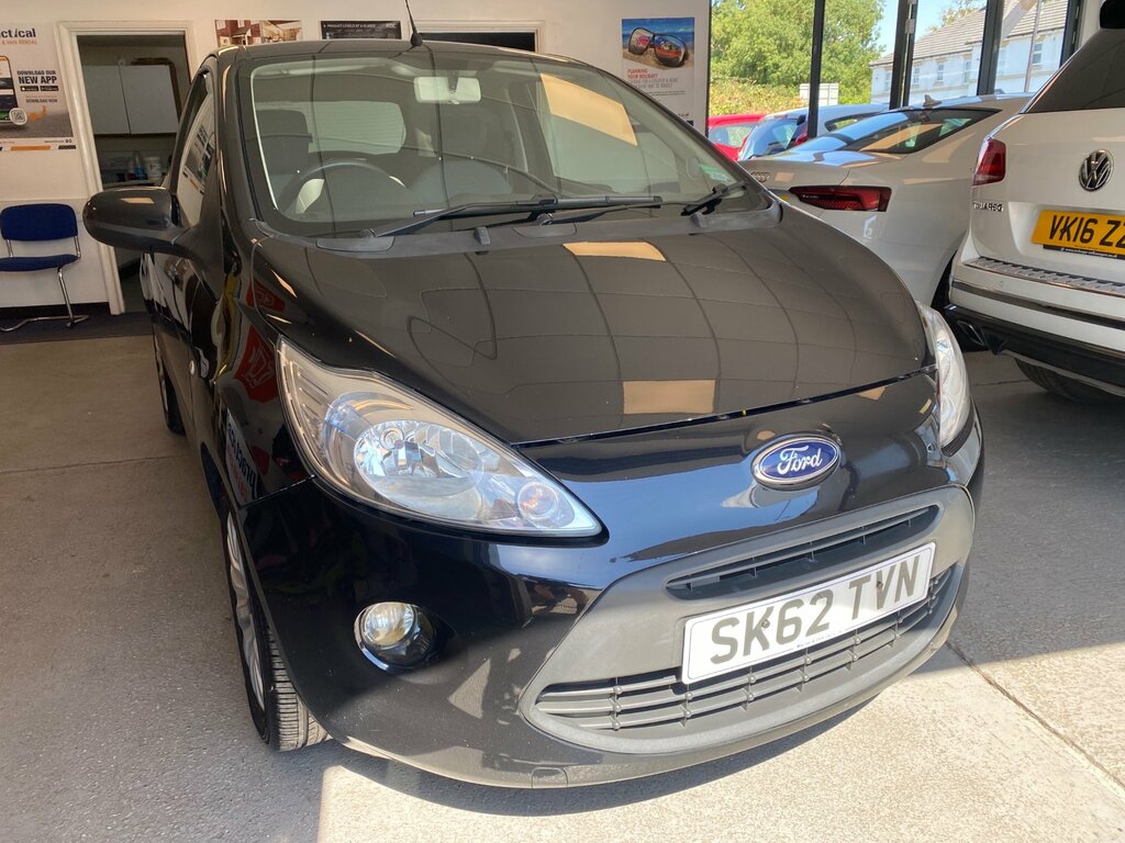Ford KA 1.2 Zetec Hatchback Euro 5 Ss Black