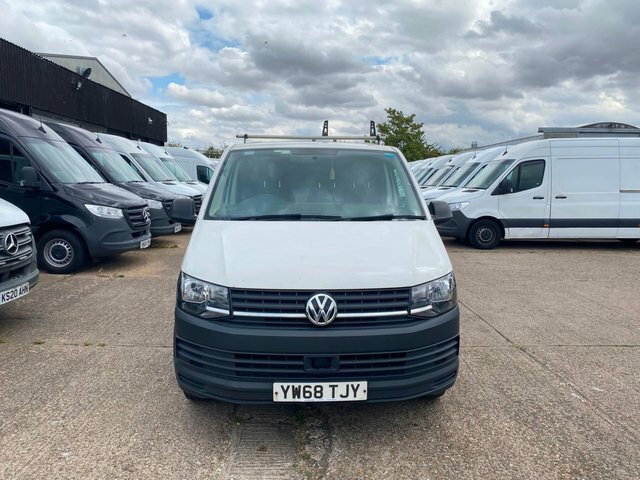 Volkswagen Transporter 2.0 Tdi T32 Swb YW68TJY White #3