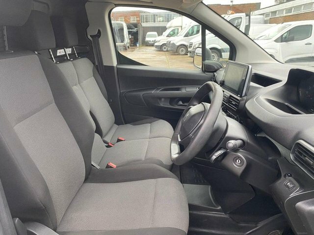 Peugeot Partner Bluehdi 950 S 100Ps Lwb Euro 6 With No Vat, Dab Ra White #9