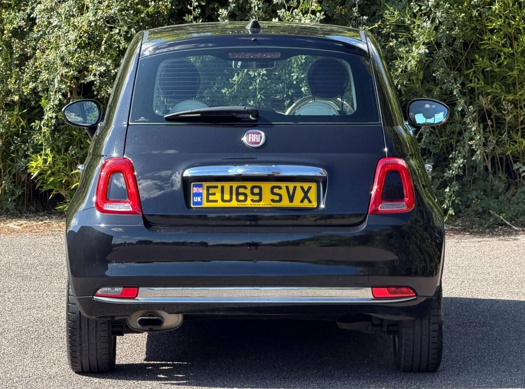 Fiat 500 1.2L Lounge Black #6