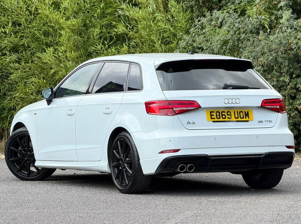 Audi A3 1.5L Black Edition White #2