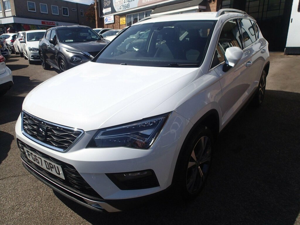 Seat Ateca 1.6 Tdi Ecomotive Se Technology Suv Man White #2