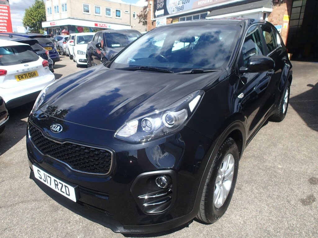 Kia Sportage 1.6 Gdi 1 Euro 6 Ss SJ17RZD Black