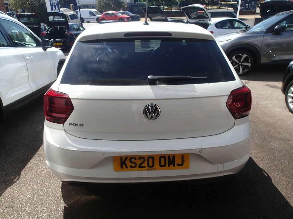 Volkswagen Polo 1.0 Tsi Match Euro 6 Ss KS20OMJ White #2