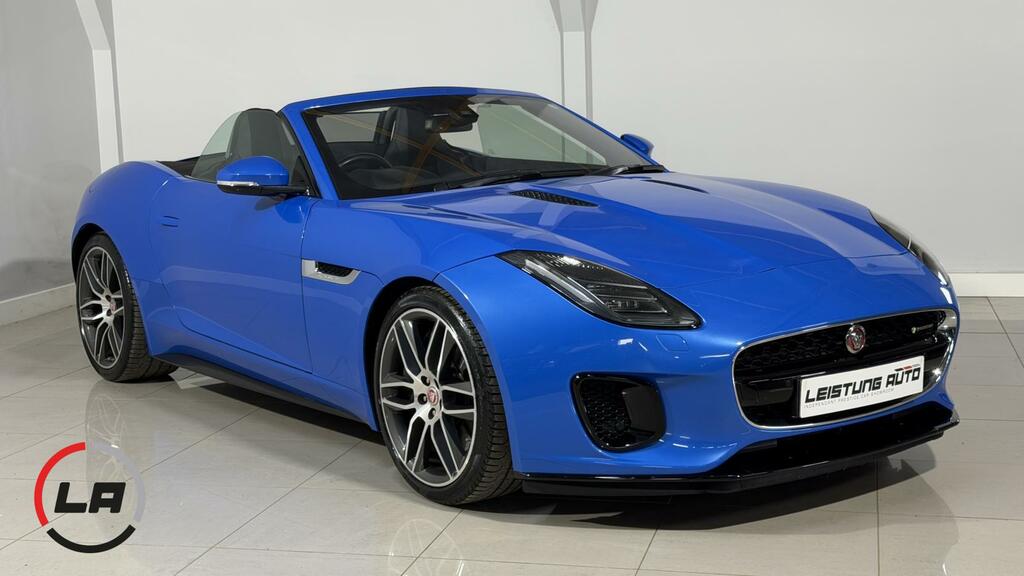 Jaguar F-Type 3.0 V6 R-dynamic Convertible Euro Blue
