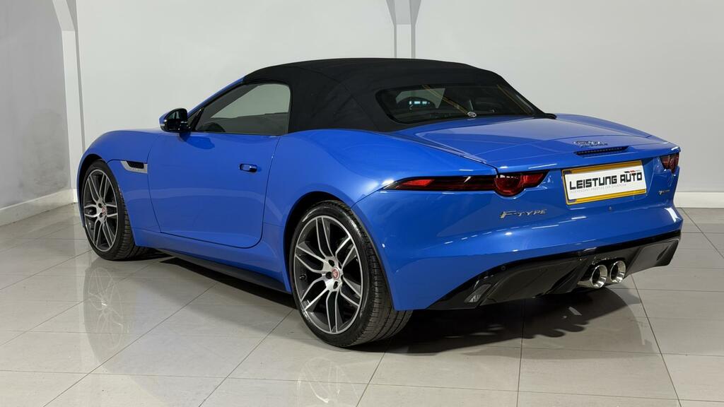 Jaguar F-Type 3.0 V6 R-dynamic Convertible Euro Blue #3