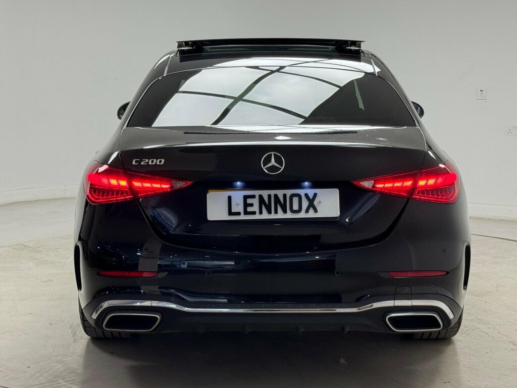 Mercedes-Benz C Class 1.5 C200h Mhev Amg Line Premium Plus G-tronic E Black #4