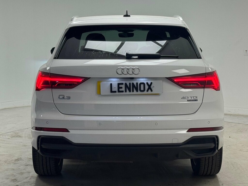 Audi Q3 2.0 Tdi 40 S Line S Tronic Quattro Euro 6 Ss CX74KUO White #4