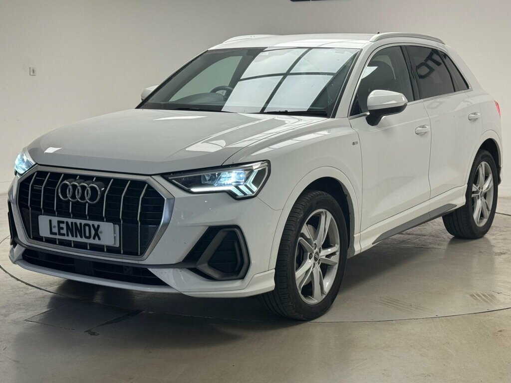 Audi Q3 2.0 Tdi 40 S Line S Tronic Quattro Euro 6 Ss CX74KUO White #2