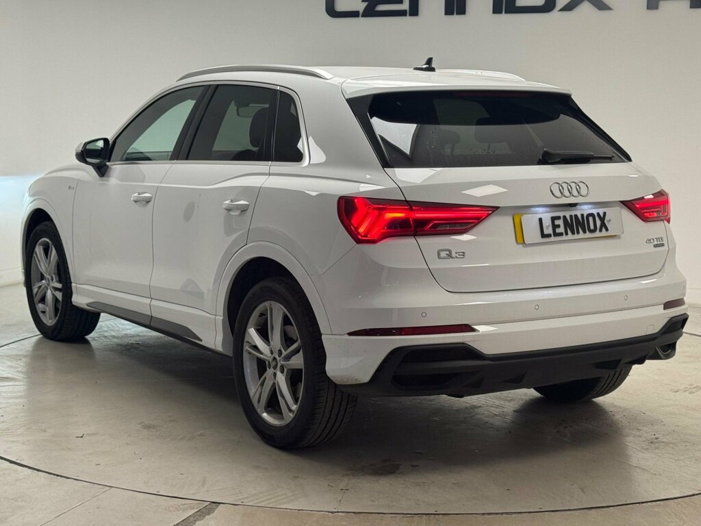 Audi Q3 2.0 Tdi 40 S Line S Tronic Quattro Euro 6 Ss CX74KUO White #3