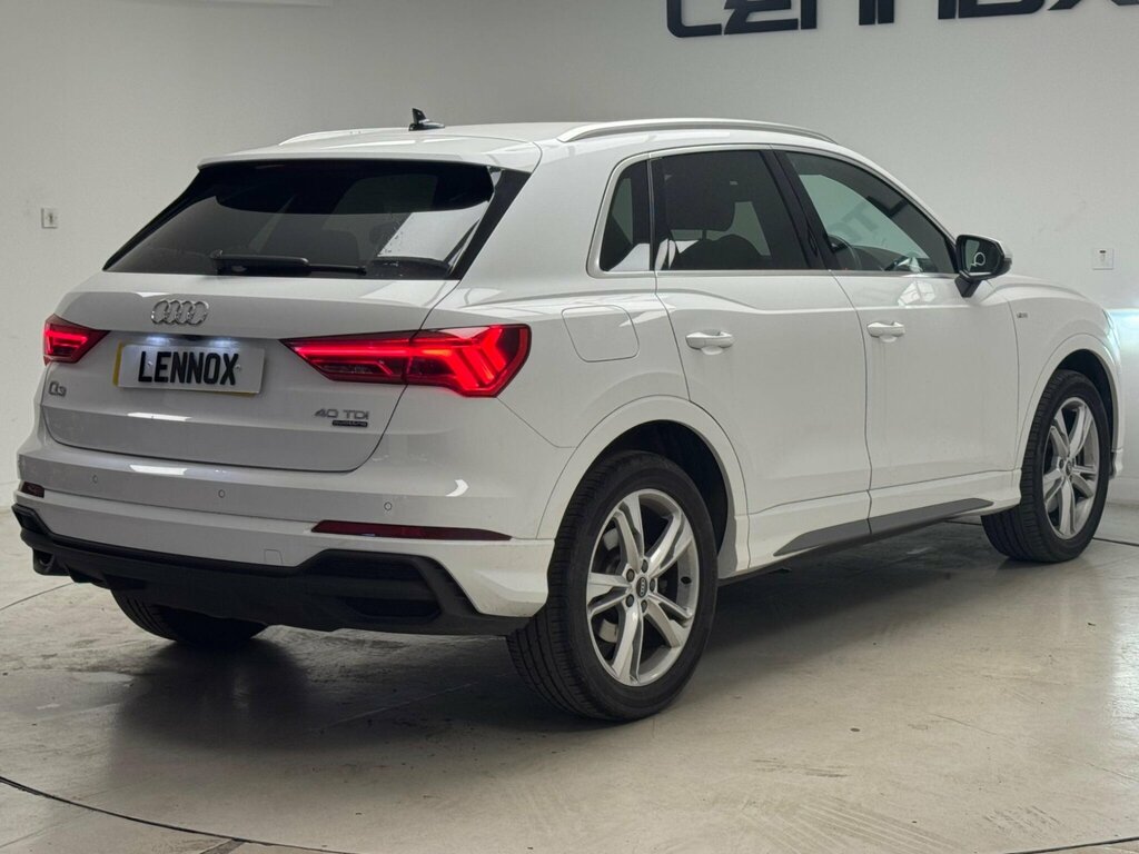 Audi Q3 2.0 Tdi 40 S Line S Tronic Quattro Euro 6 Ss CX74KUO White #5