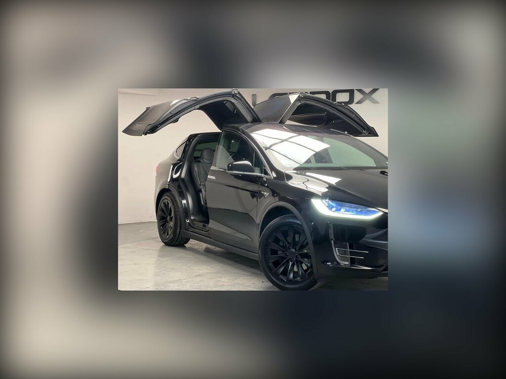 Tesla Model X 90D Dual Motor 4Wde Black #5