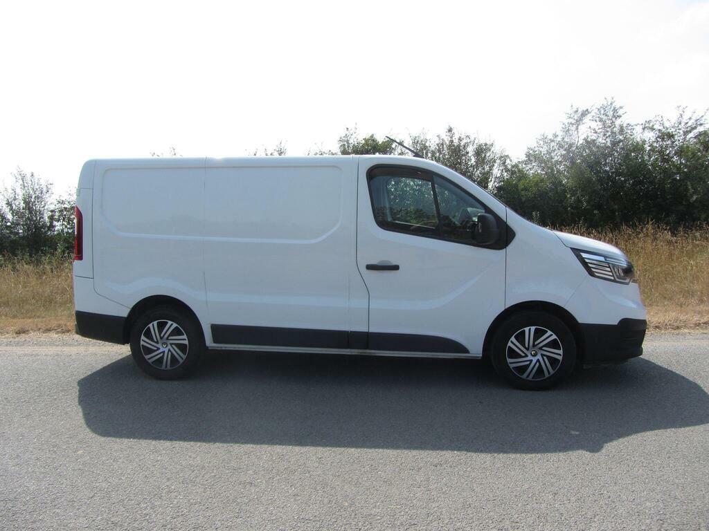 Renault Trafic 2.0 Dci Blue Sl28 Business Panel Van White #2