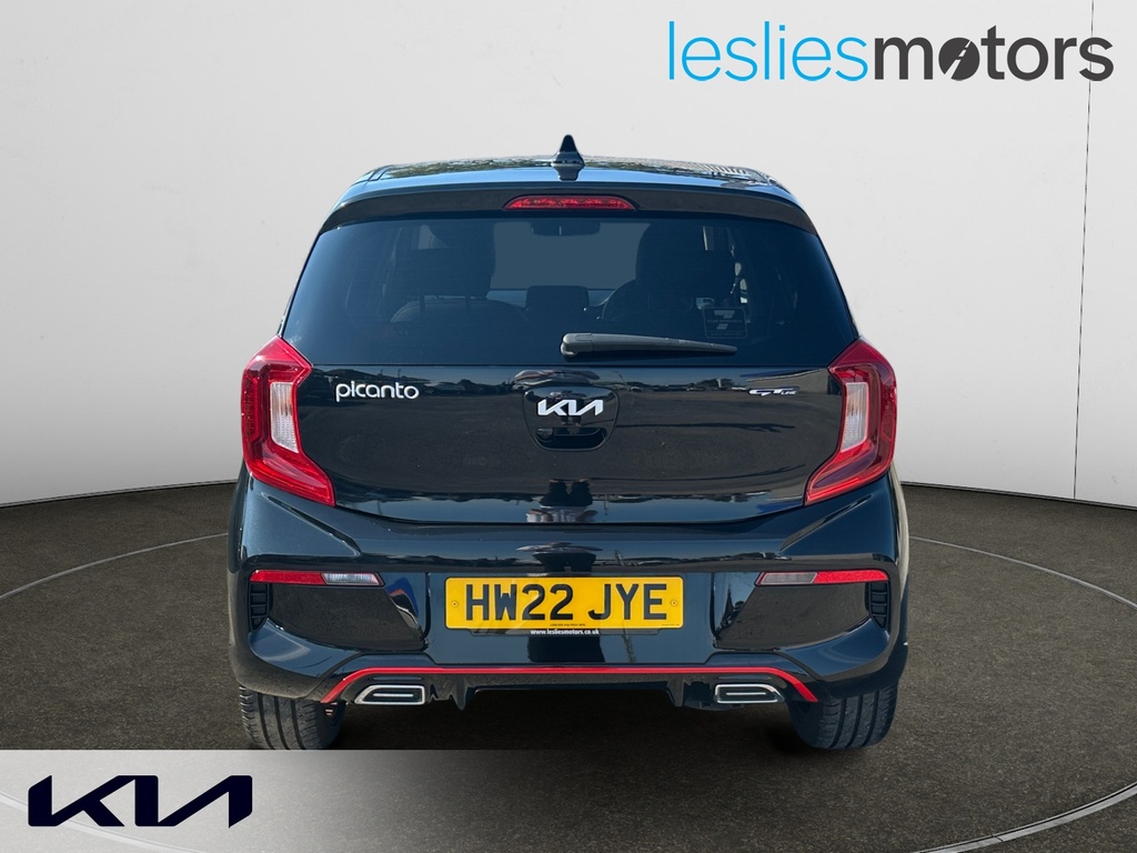 Kia Picanto 1.0T Gdi Gt-line 4 Seats Black #3