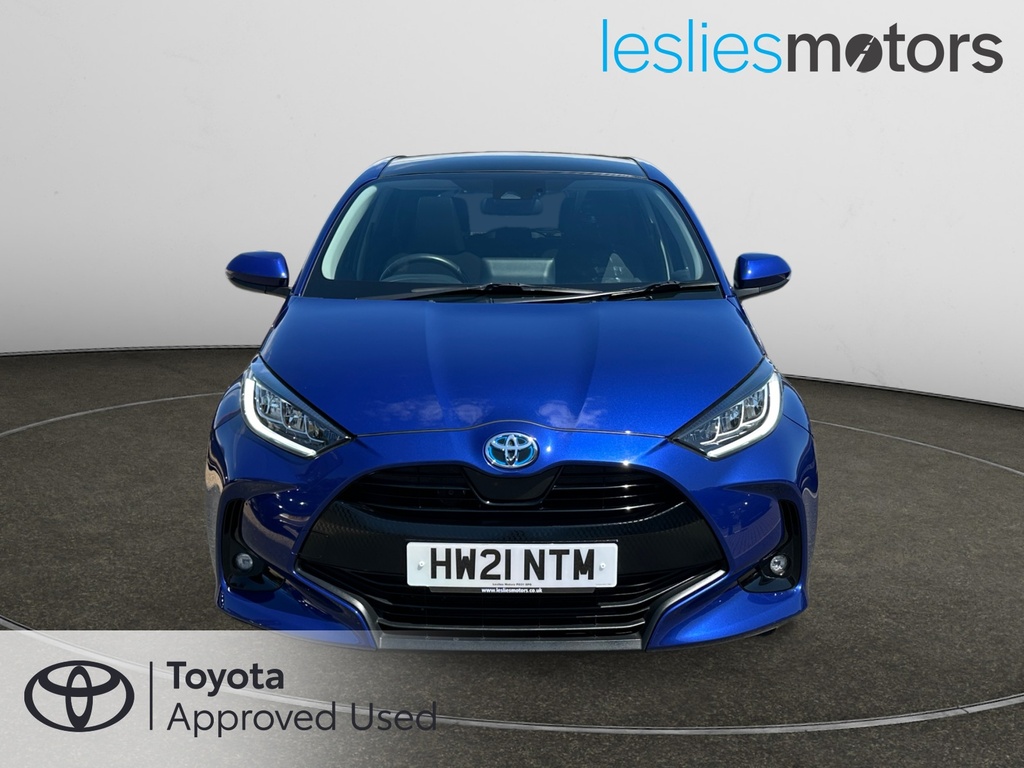 Toyota Yaris 1.5 Hybrid Design Cvt Blue #2