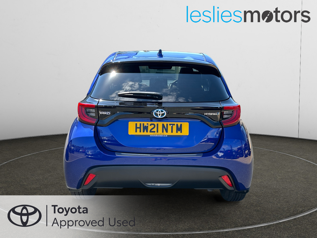 Toyota Yaris 1.5 Hybrid Design Cvt Blue #3