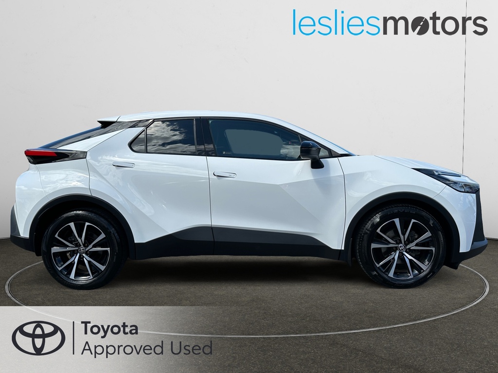 Toyota C-Hr 1.8 Hybrid Design Cvt White #4