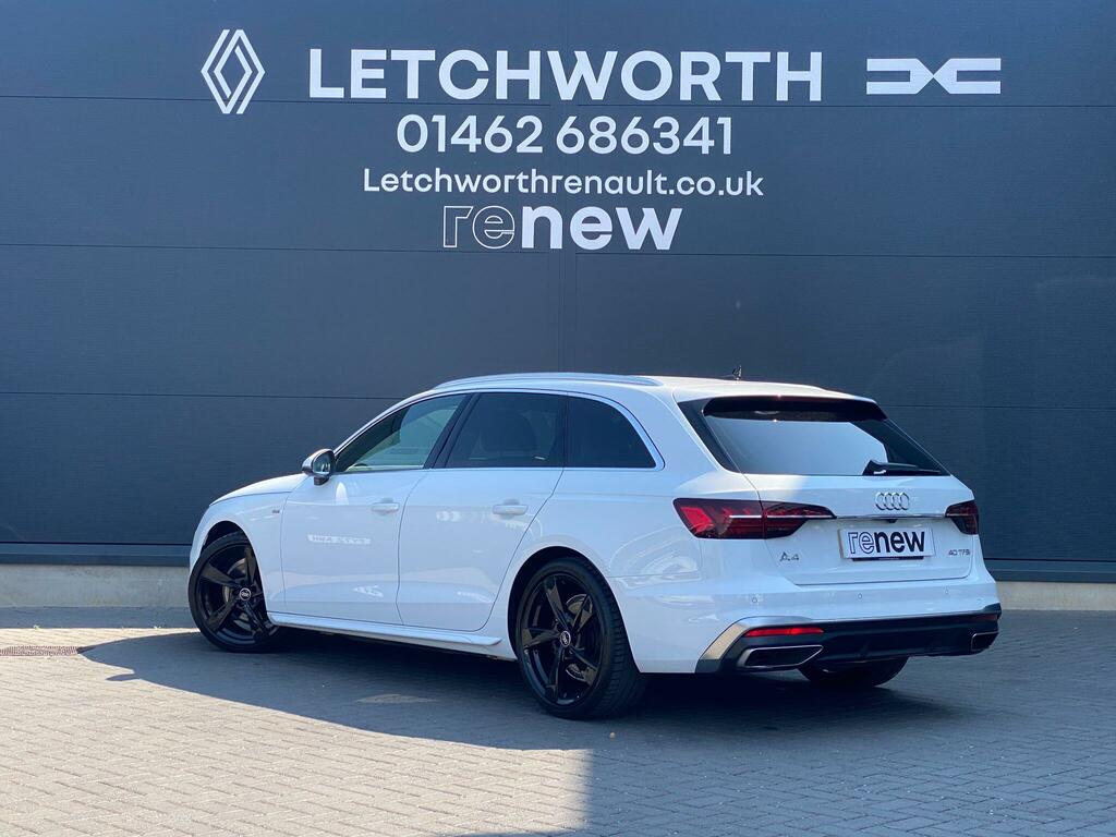 Audi A4 Avant 2.0 Tfsi 40 S Line S Tronic Euro 6 Ss RK24MWF White #2