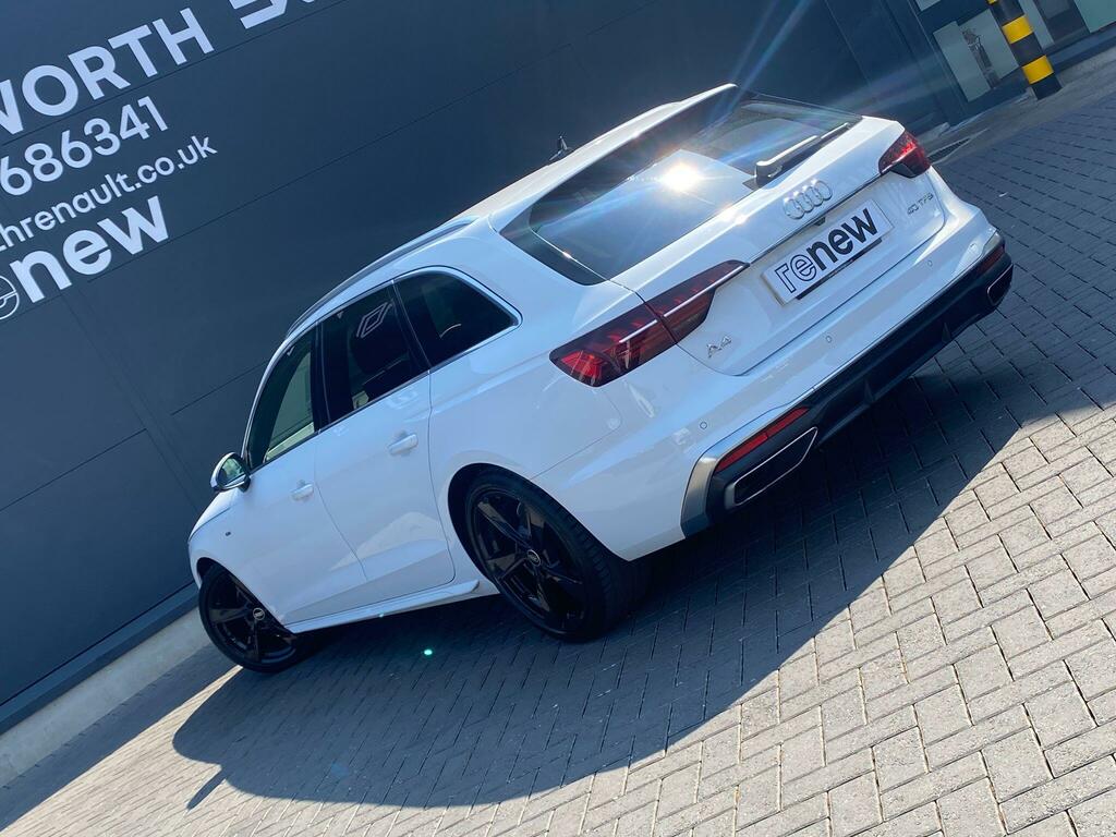 Audi A4 Avant 2.0 Tfsi 40 S Line S Tronic Euro 6 Ss RK24MWF White #5