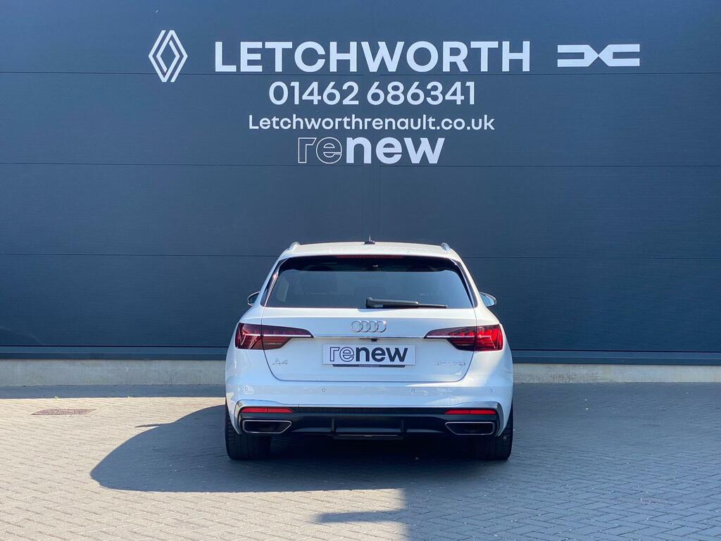 Audi A4 Avant 2.0 Tfsi 40 S Line S Tronic Euro 6 Ss RK24MWF White #3