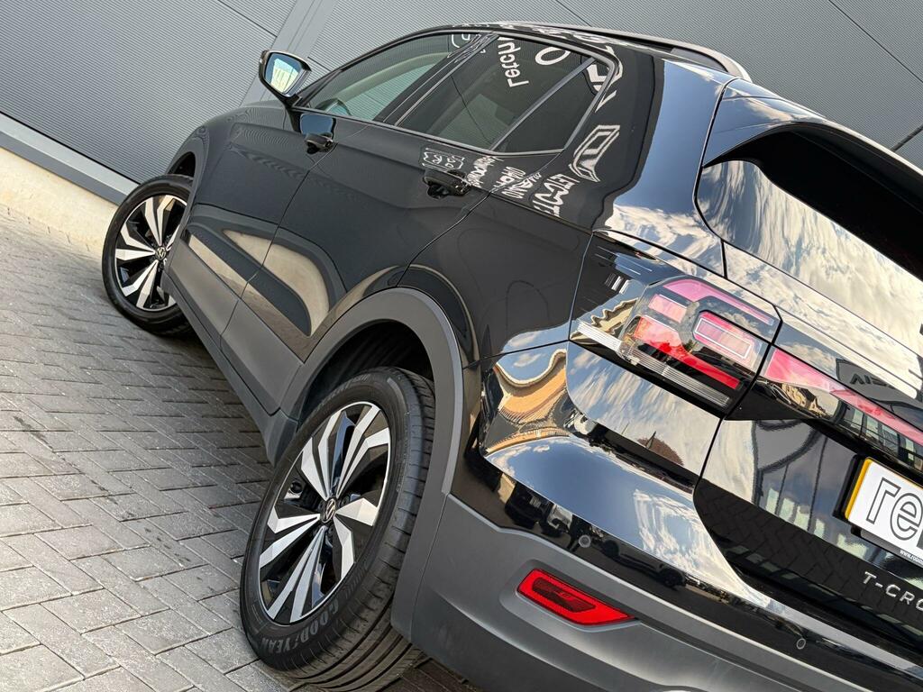 Volkswagen T-Cross 1.0 Tsi Black Edition Euro 6 Ss AU22UYF Black #5