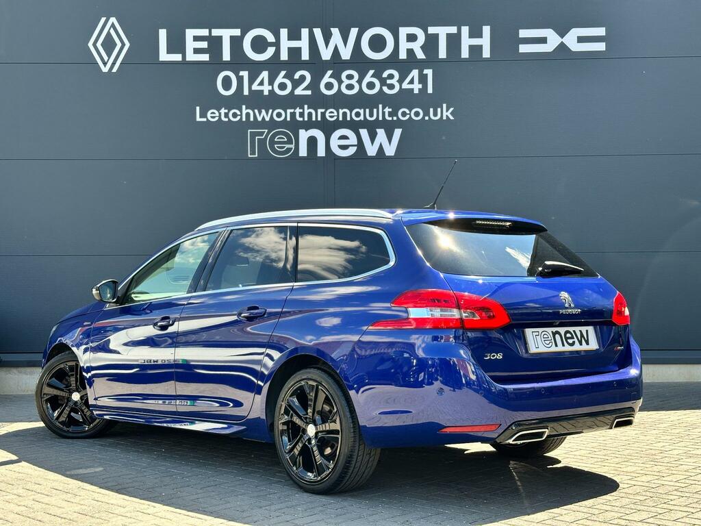 Peugeot 308 SW 1.5 Bluehdi Gt Line Eat Euro 6 Ss Blue #2
