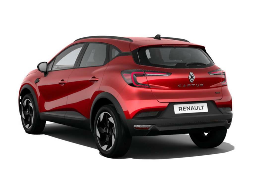 Renault Captur 1.8 E-tech Techno Euro 6 Ss Red #3