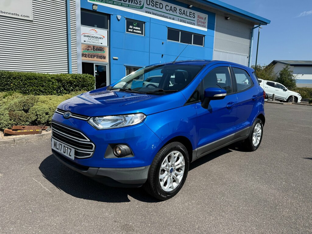 Ford Ecosport 1.5 Zetec Suv 2Wd Euro 5 112 Ps ML17DTZ Blue