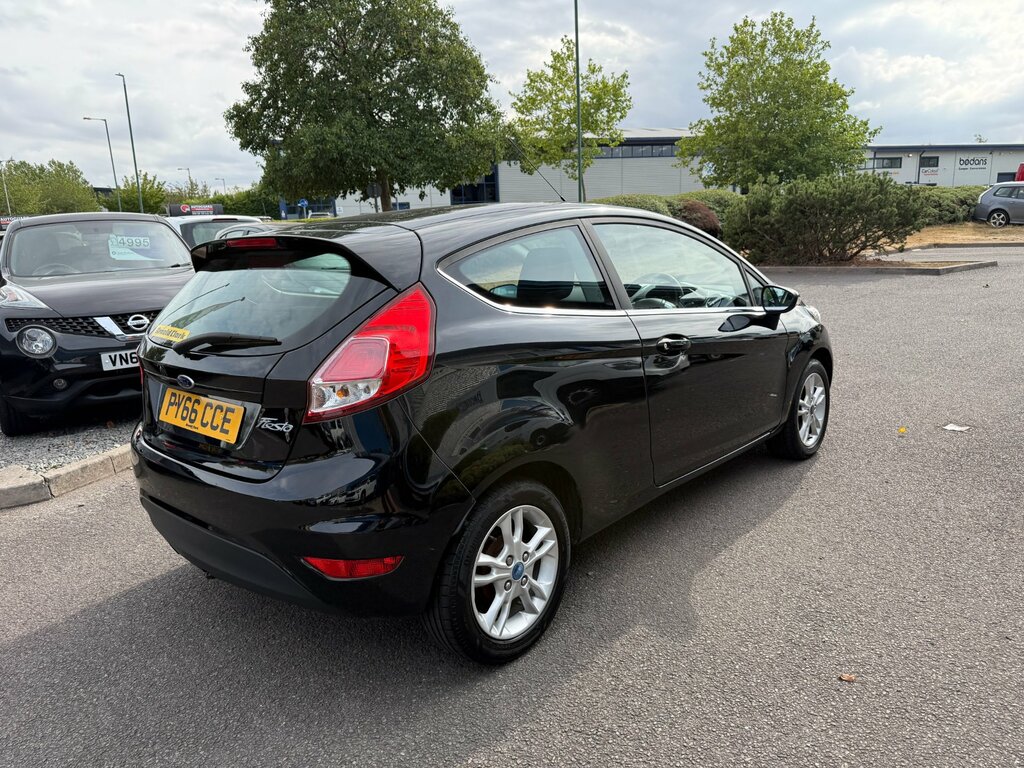 Ford Fiesta 1.25 Zetec Hatchback Euro 6 82 Black #3