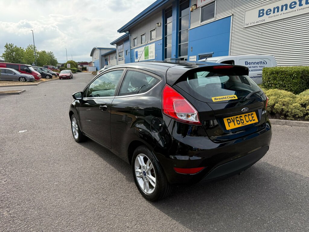 Ford Fiesta 1.25 Zetec Hatchback Euro 6 82 Black #5