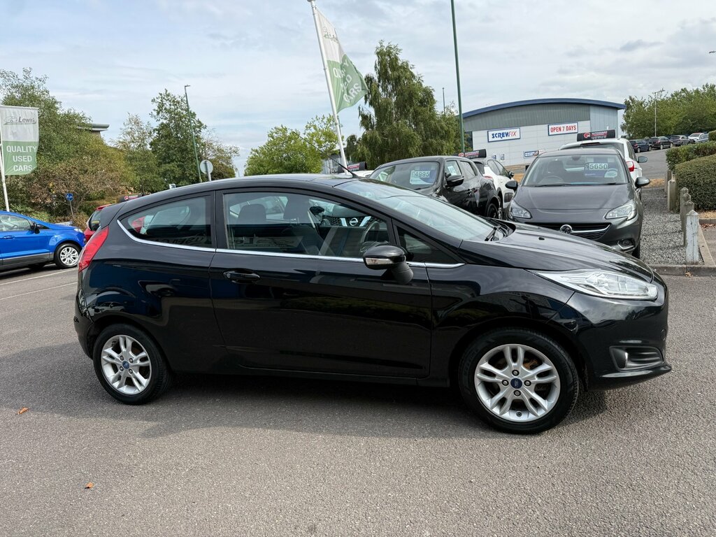 Ford Fiesta 1.25 Zetec Hatchback Euro 6 82 Black #2