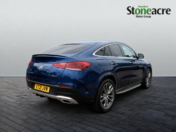 Mercedes-Benz GLE Coupe 2.9 Gle400d Amg Line Premium Plus Coupe G-tronic Blue #3
