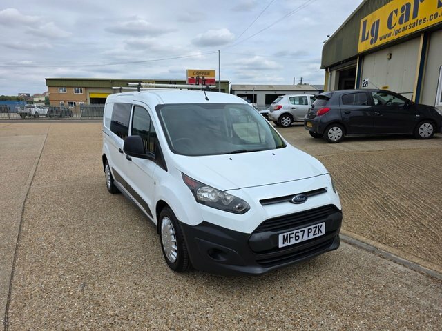 Ford Transit Connect Tdci 230 Combi Van MF67PZK White #5