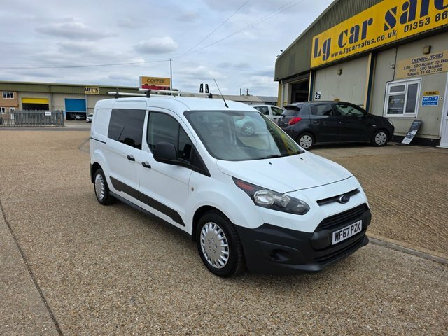 Ford Transit Connect Tdci 230 Combi Van MF67PZK White #4