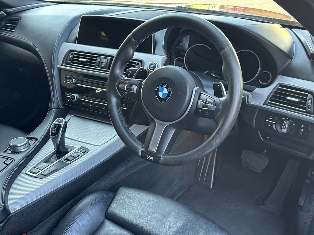 BMW 6 Series Gran Coupe 3.0 640D M Sport Coupe Euro 6 Ss Black #3