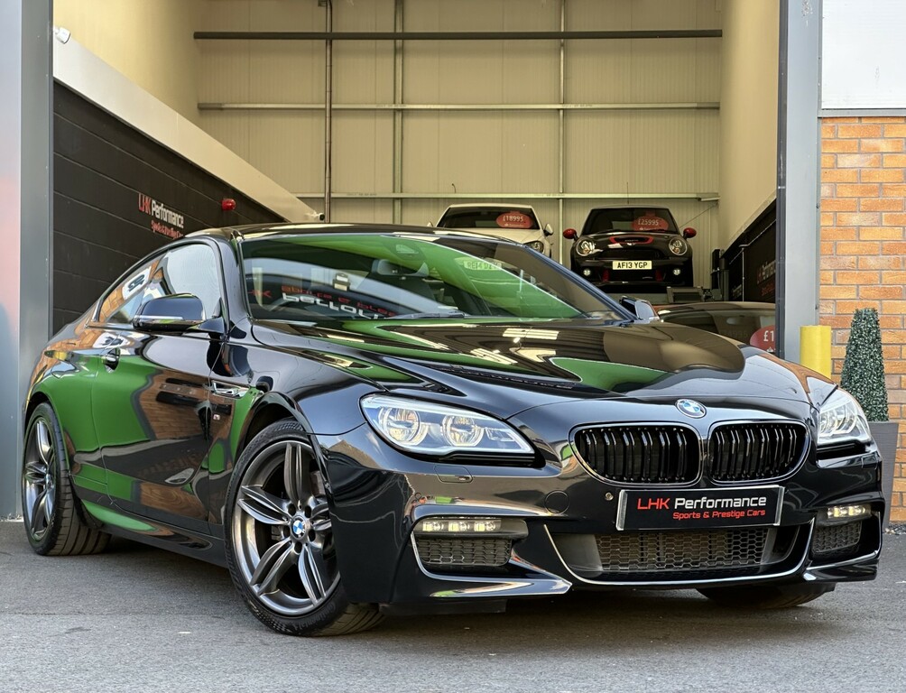 BMW 6 Series Gran Coupe 3.0 640D M Sport Coupe Euro 6 Ss Black