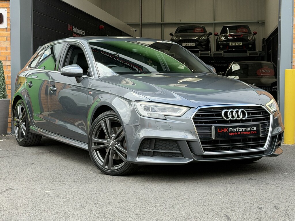 Audi A3 Hatchback 2.0 Tfsi S Line Sportback S T Grey