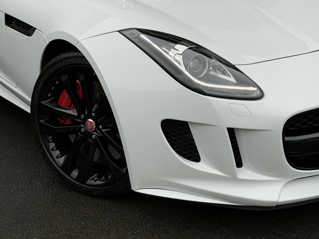 Jaguar F-Type Coupe 3.0 V6 S Coupe Euro 5 Ss BC14EGK White #2
