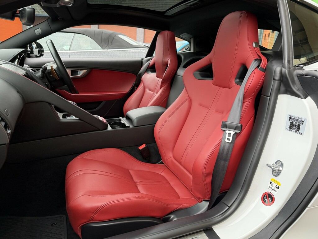 Jaguar F-Type Coupe 3.0 V6 S Coupe Euro 5 Ss BC14EGK White #5